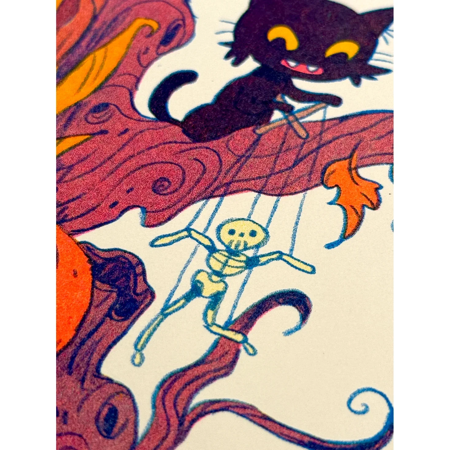 Ain’t That Just The Way (Large Version) - Over the Garden Tribute Riso Print - by Natalie Andrewson - Image 25