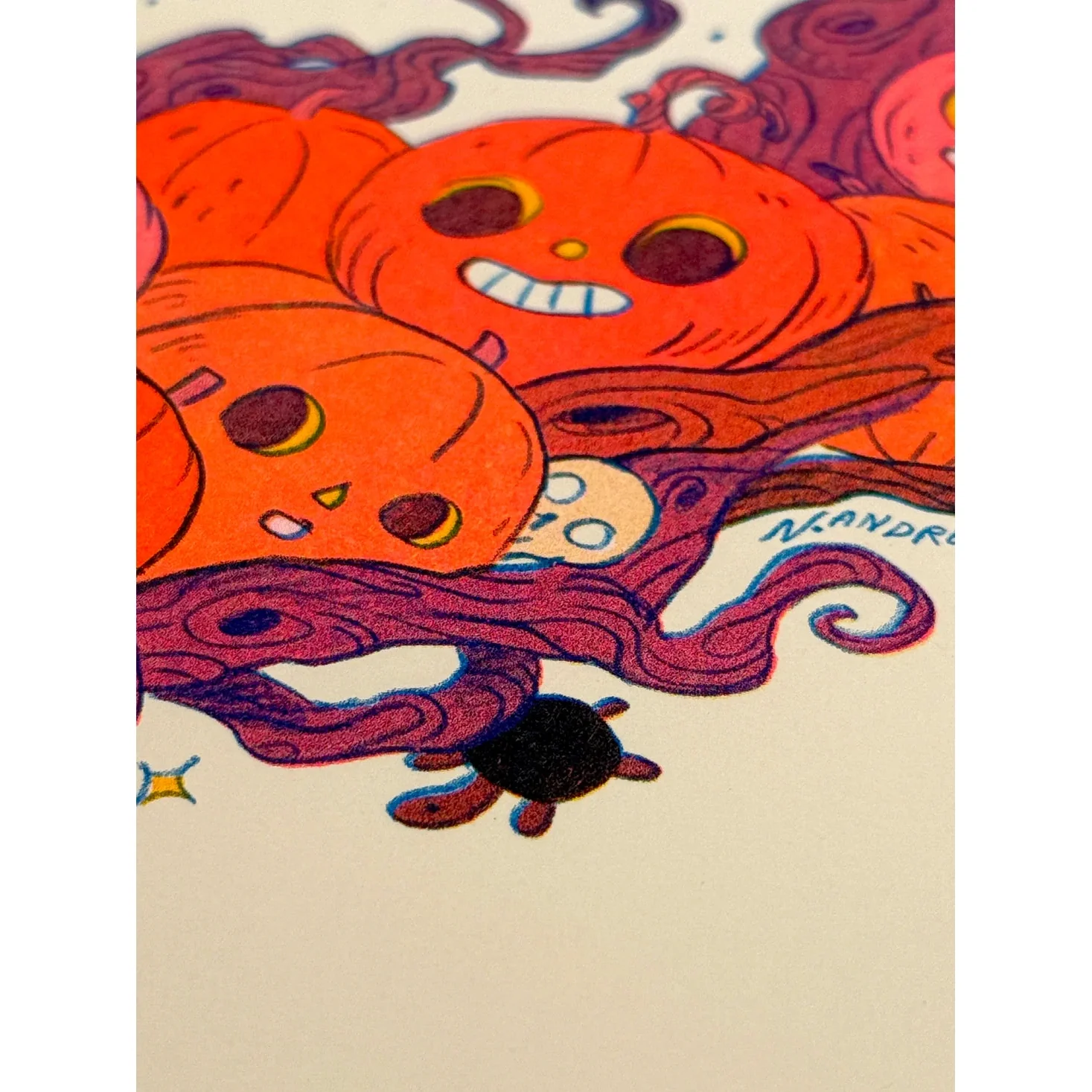Ain’t That Just The Way (Large Version) - Over the Garden Tribute Riso Print - by Natalie Andrewson - Image 26