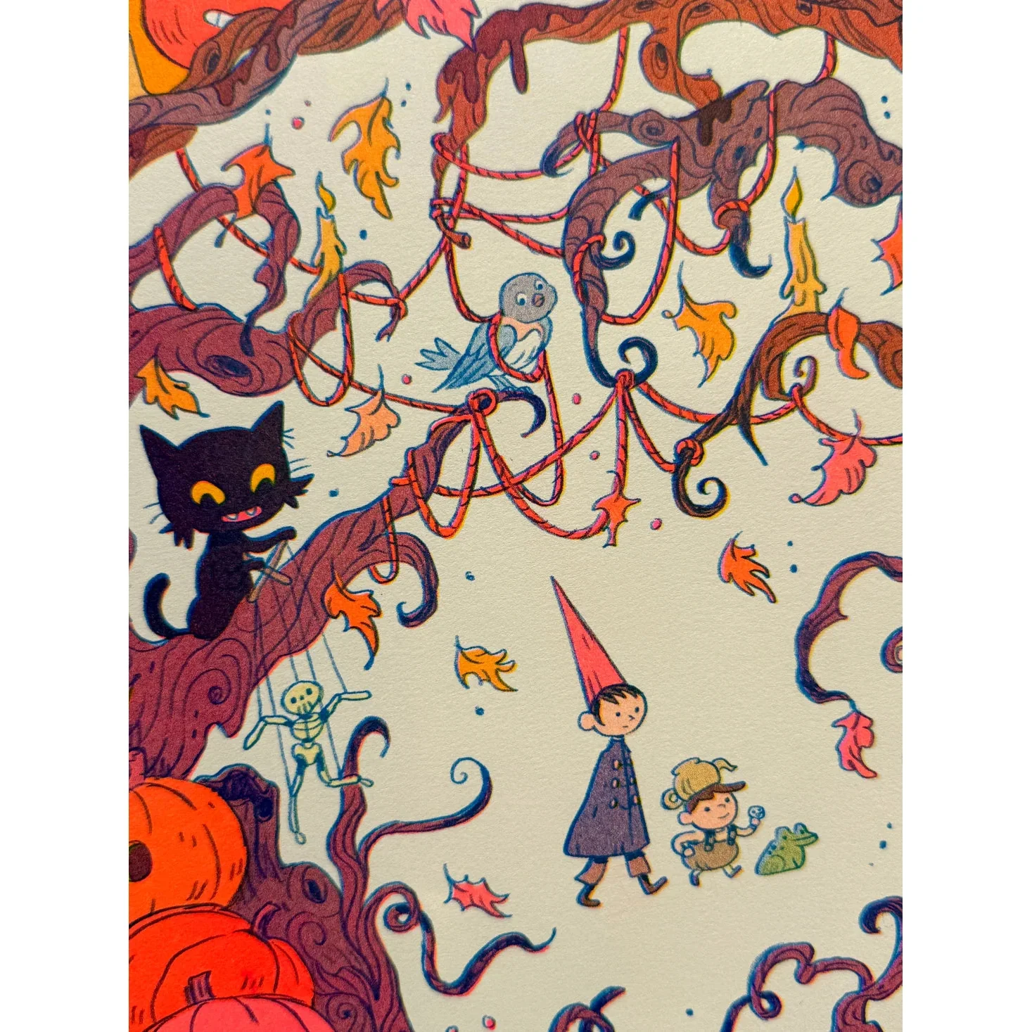Ain’t That Just The Way (Large Version) - Over the Garden Tribute Riso Print - by Natalie Andrewson - Image 5