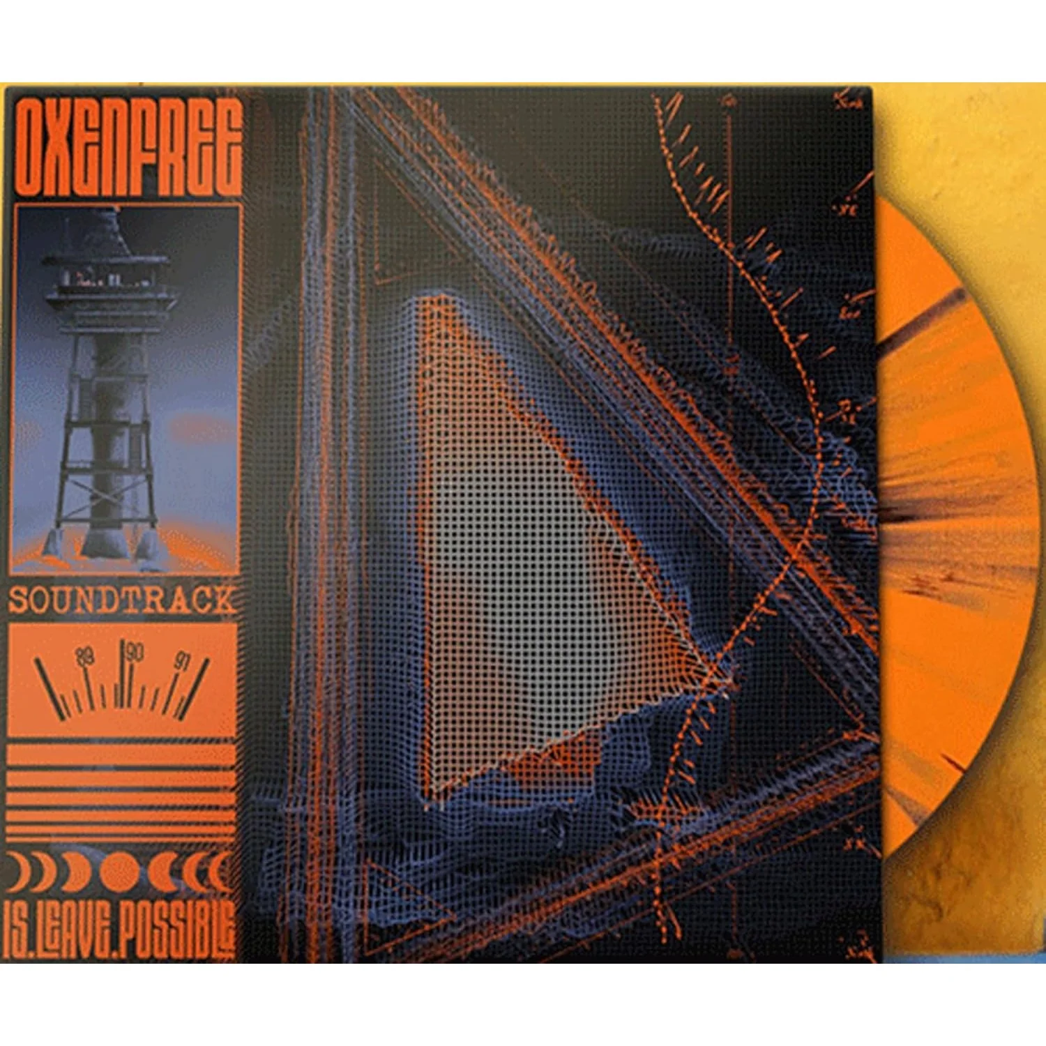 Oxenfree Soundtrack Orange Splatter 2 LP Vinyl - Image 2