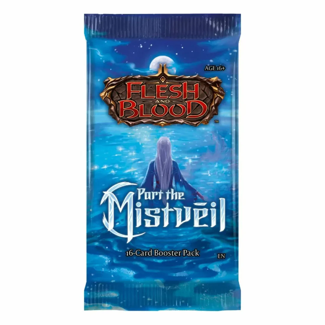 Flesh and Blood TCG Part the Mistveil Booster Pack - 16 Cards, English - Legend Story Studios
