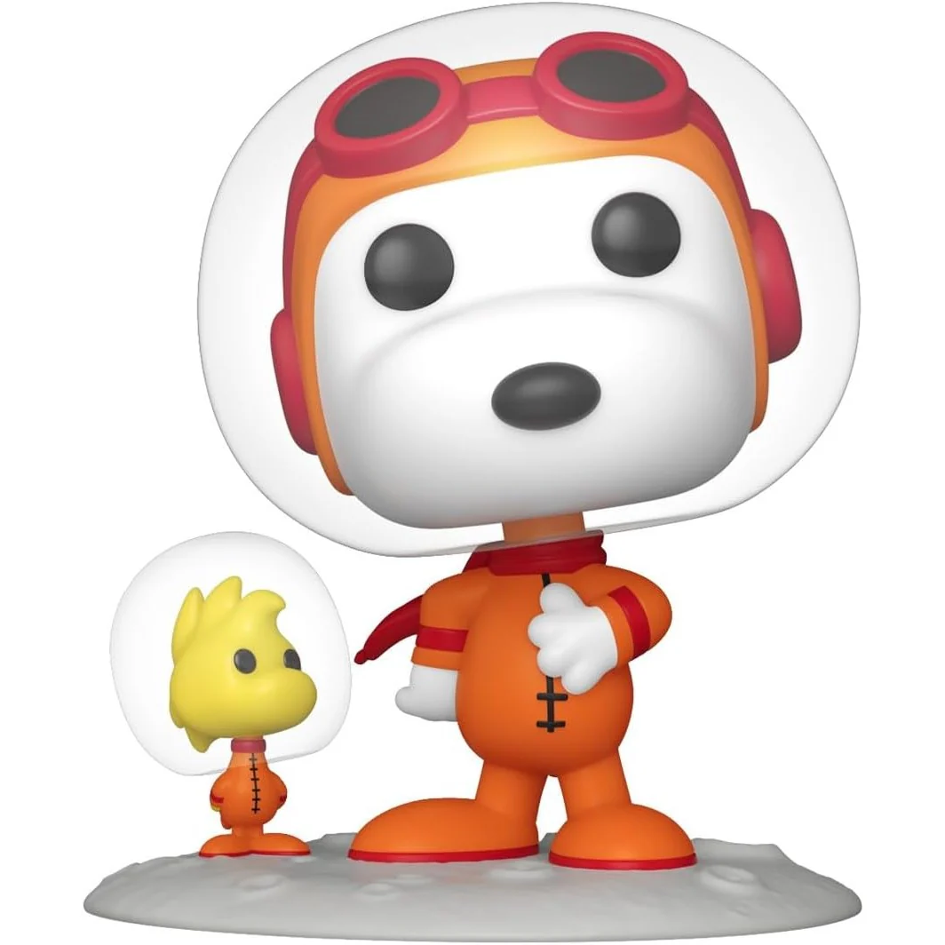Peanuts Astronaut Snoopy & Woodstock Vinyl Figures - Funko - POP! Television #1679 - Image 2