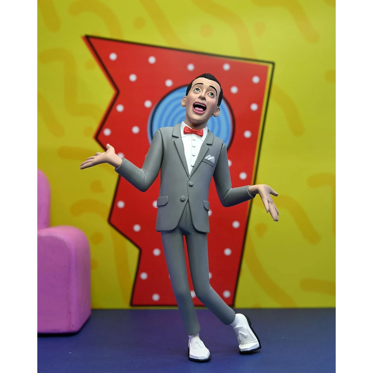Pee-wee's Playhouse Pee-wee Herman & Pterri Figure Set - NECA - (Toony Classics) - Image 5