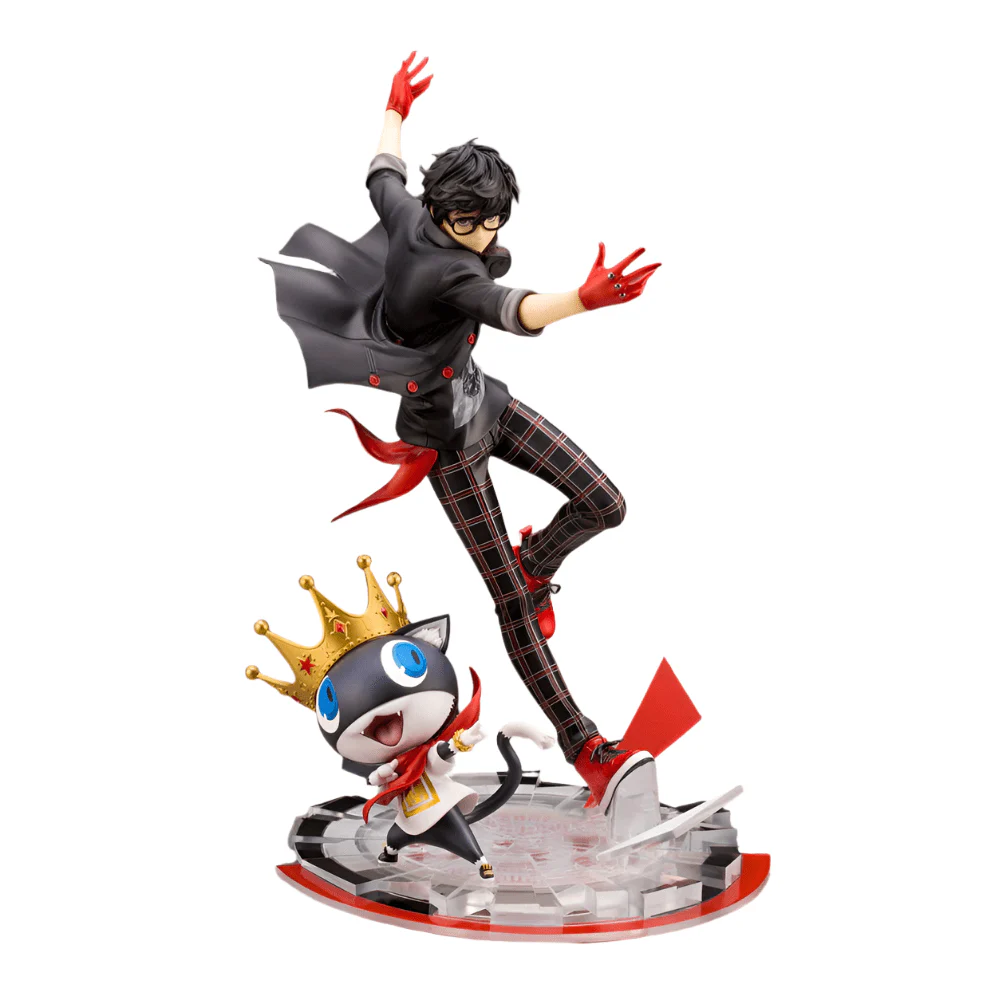 Persona 5 Dancing in Starlight Hero & Morgana Statue Figure - Kotobukiya - ARTFX J