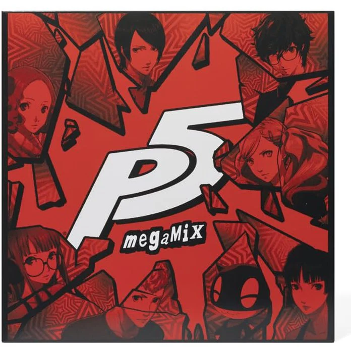 Persona 5 Megamix Original Soundtrack - Red Colored 12" Vinyl LP Record - Iam8bit - Image 4