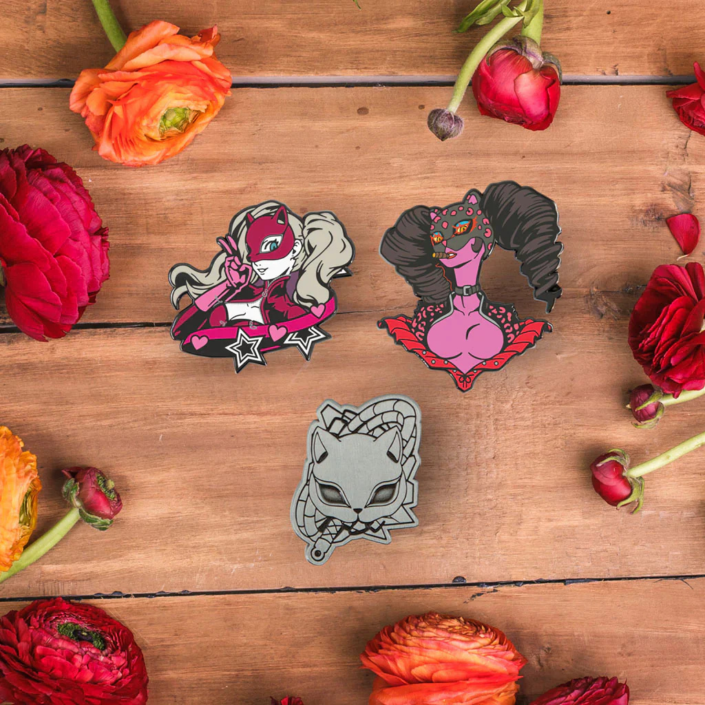 Persona 5 Panther Pin Set - Eighty Sixed - Image 2
