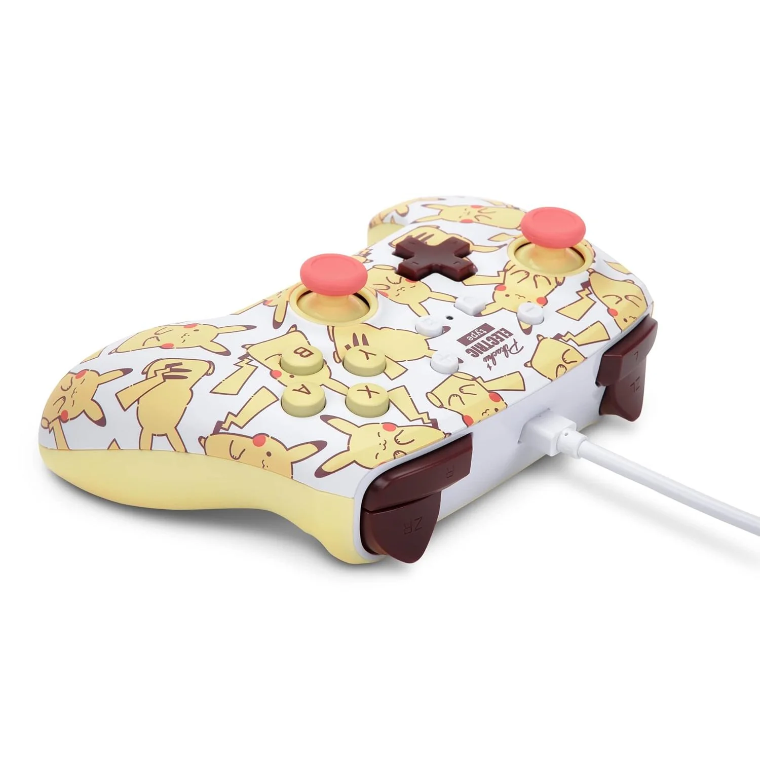 Pokémon Pikachu Blush Enhanced Wired Controller - Nintendo Switch - PowerA - Image 6