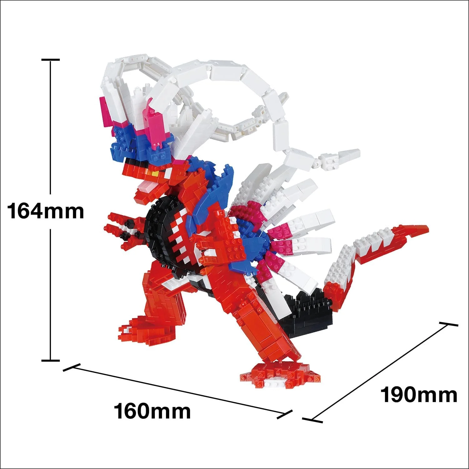 Pokemon Koraidon DX Figure Building Kit - Kawada - Nanoblock - Image 6