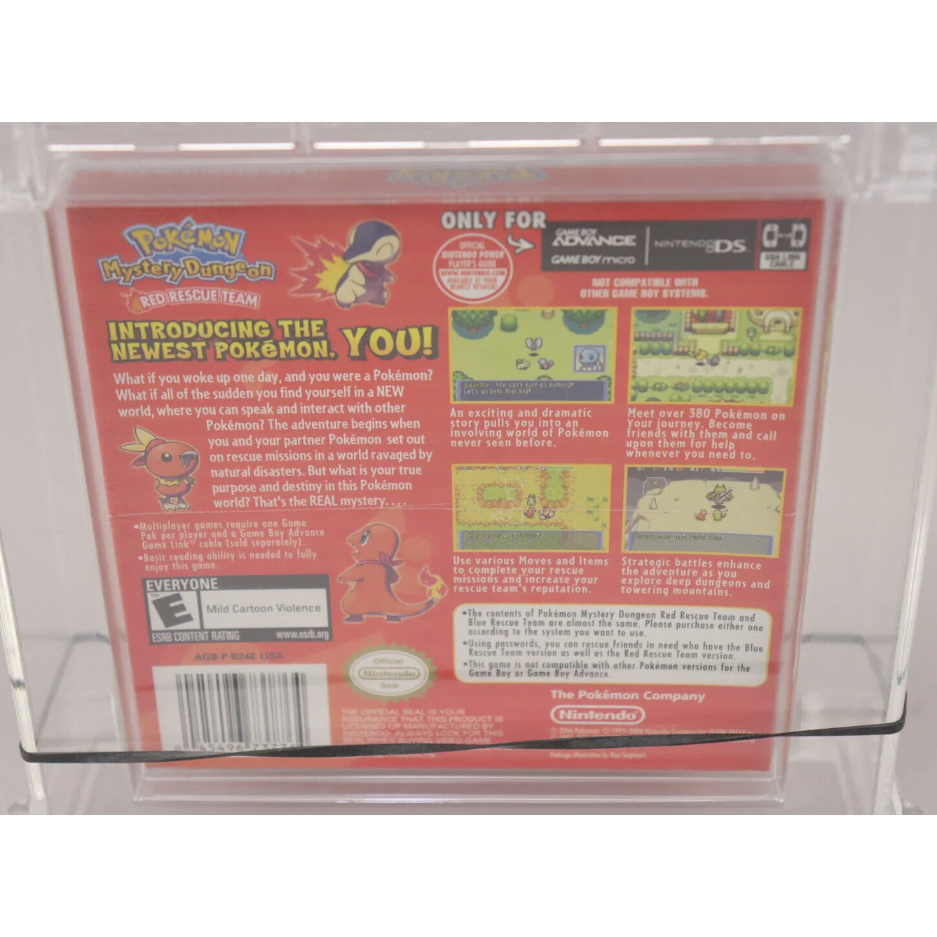 Pokemon Mystery Dungeon Red Rescue Team Nintendo GBA Wata 9.6 A++ Near Perfect! - Image 5
