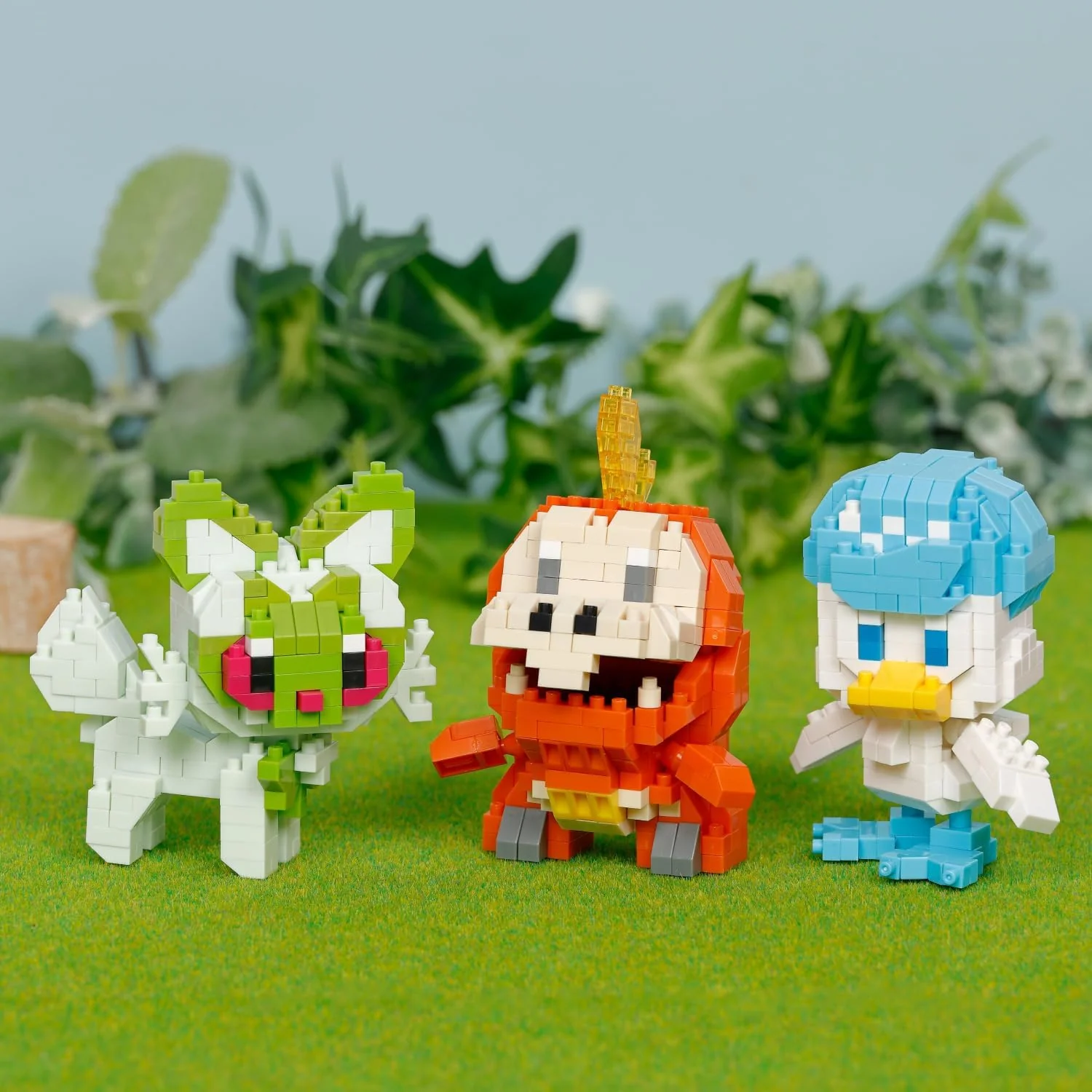 Pokemon Quaxly Figure Buiding Kit - Kawada - Nanoblock Series RS - Image 6