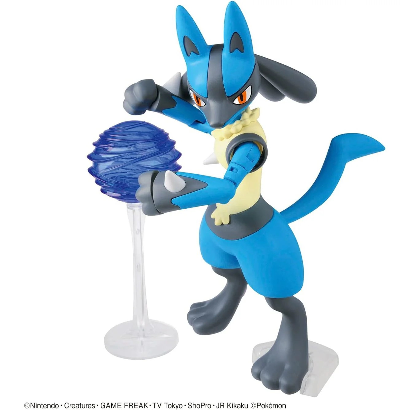 Pokemon Riolu & Lucario Figure Model Kit - Bandai Spirits - Image 7