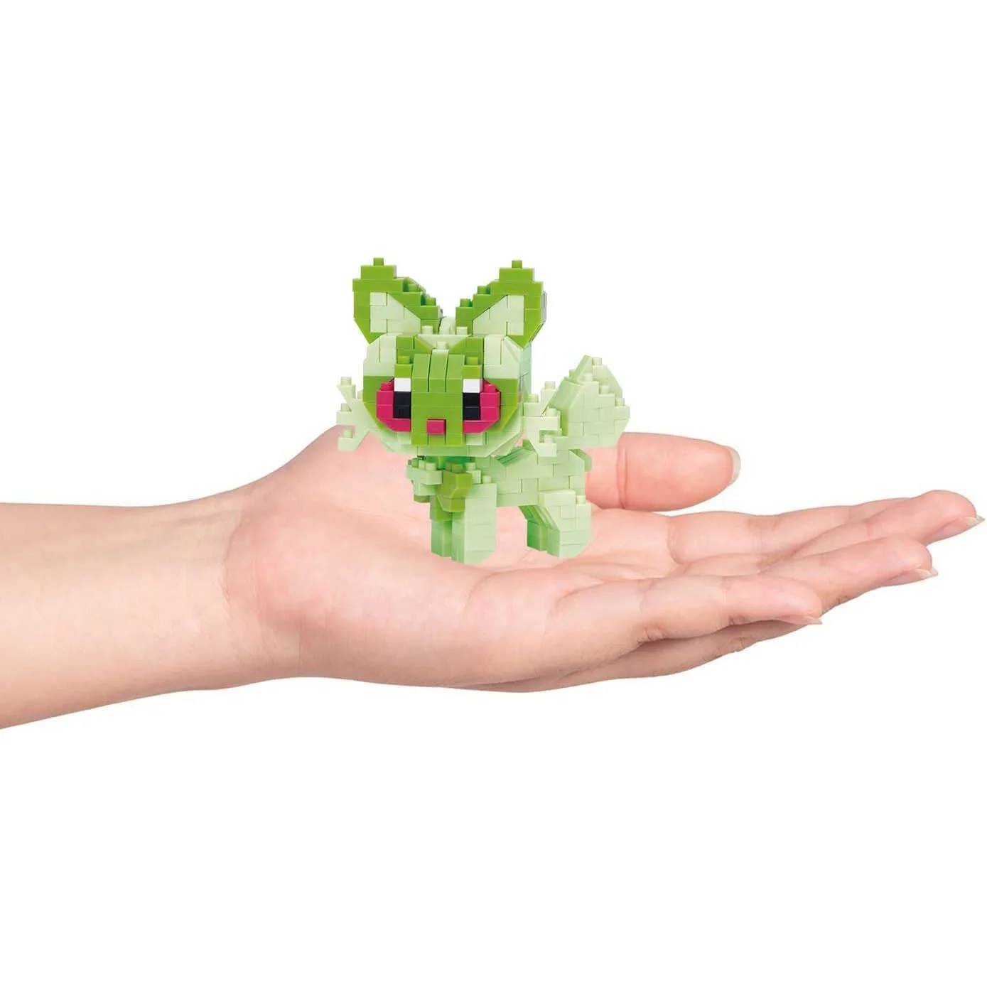 Pokemon Sprigatito Figure Buiding Kit - Kawada - Nanoblock Series RS - Image 3