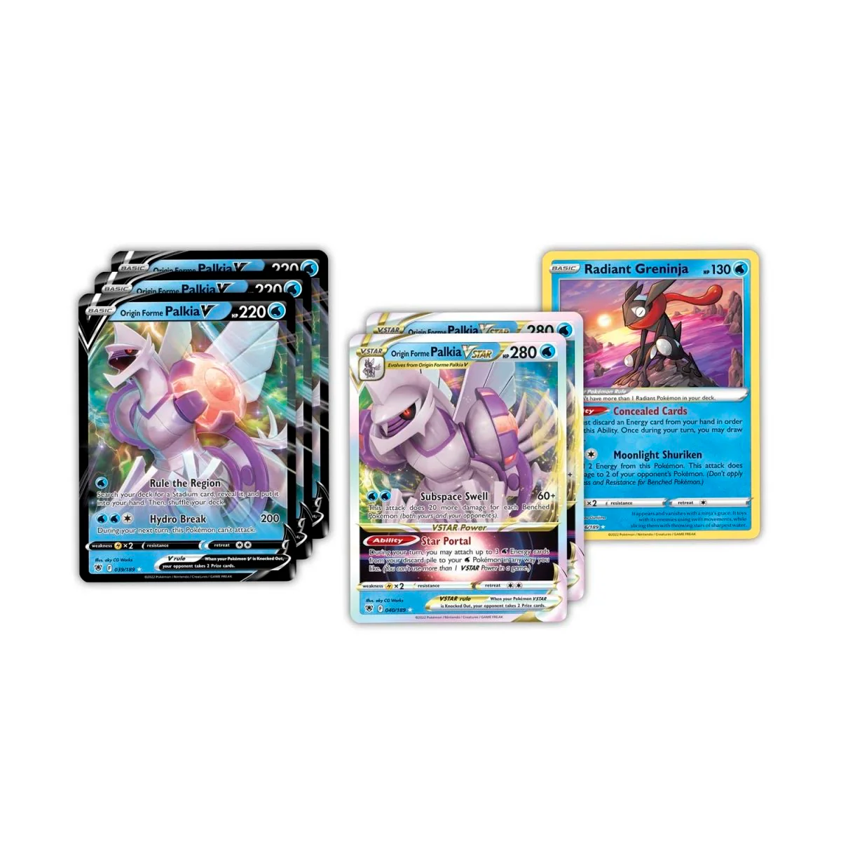 Pokemon TCG Origin Palkia Vstar League Battle Deck - Image 3