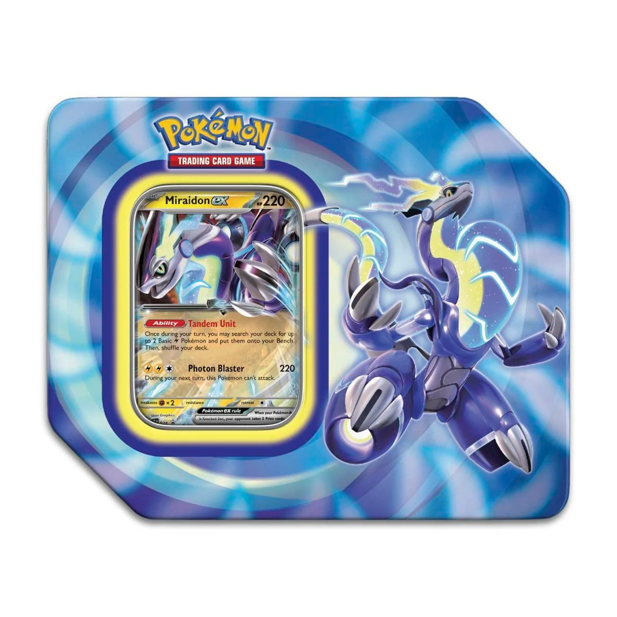 Pokemon TCG: Paldea Evolved Legends Tin - Image 2
