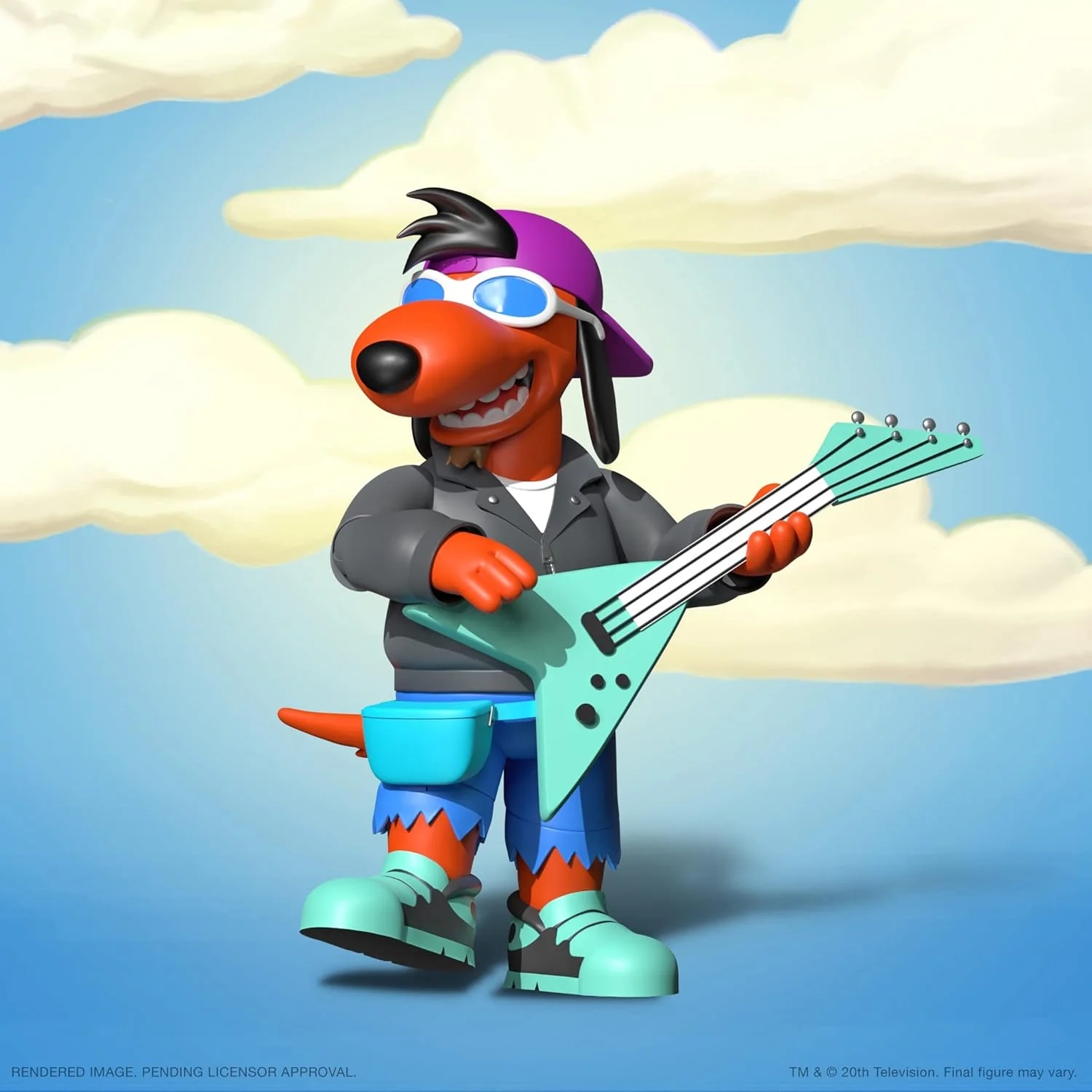 The Simpsons ULTIMATES! Poochie Wave 1 Super7 Figure - Image 4