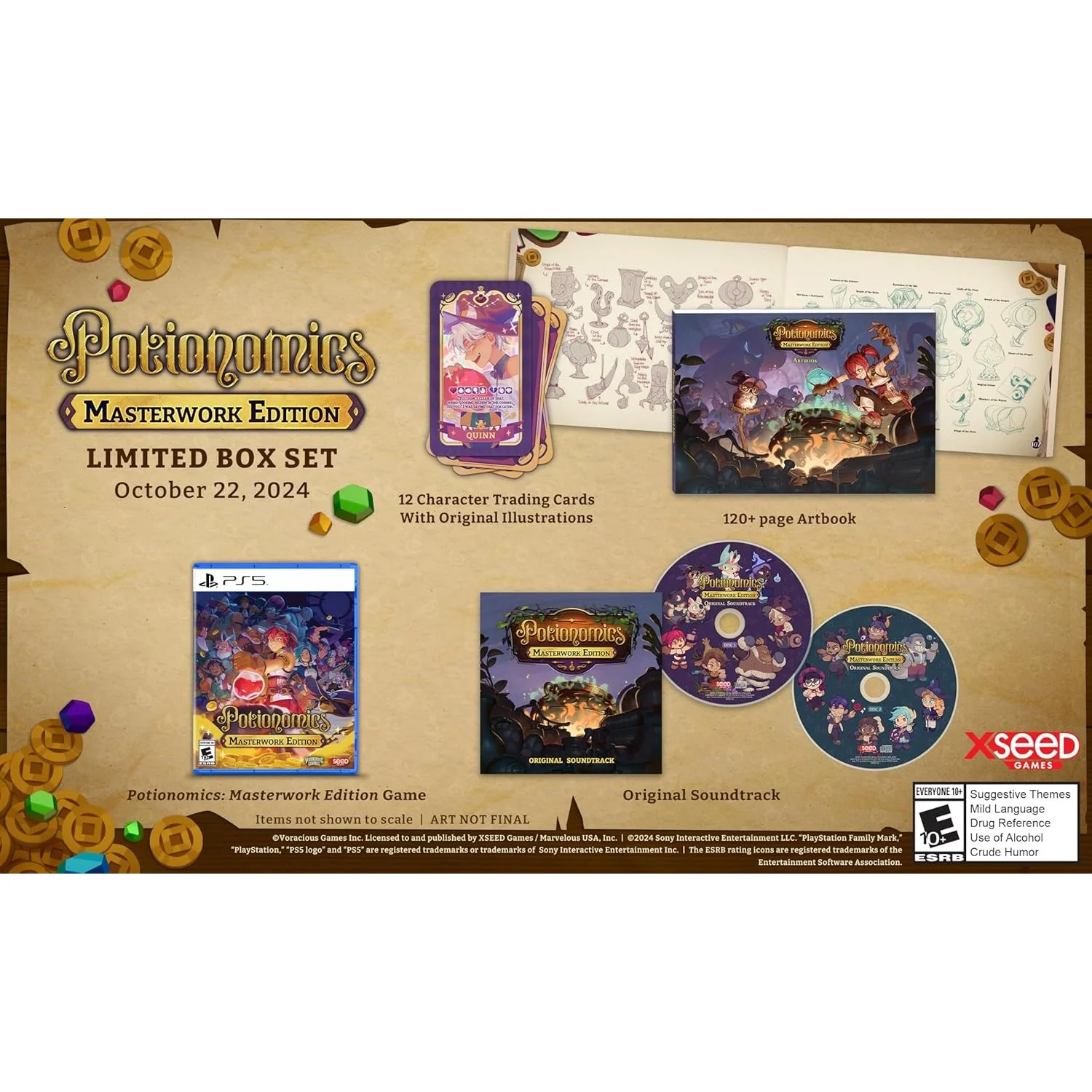 Potionomics: Masterwork Edition - PlayStation 5 - XSEED Games - Image 2