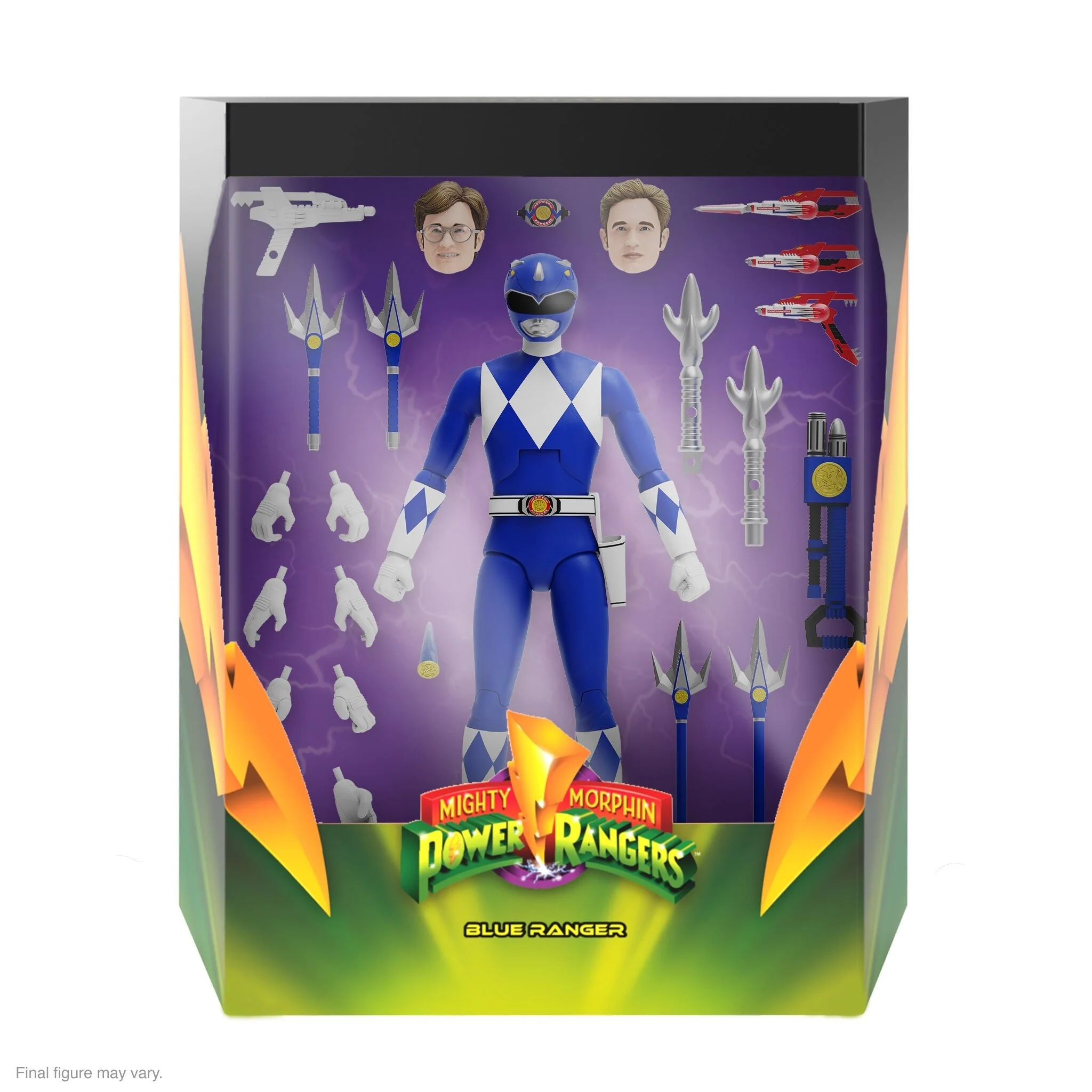 Power Rangers Ultimates! Blue Ranger Wave 3 Figure - Image 3