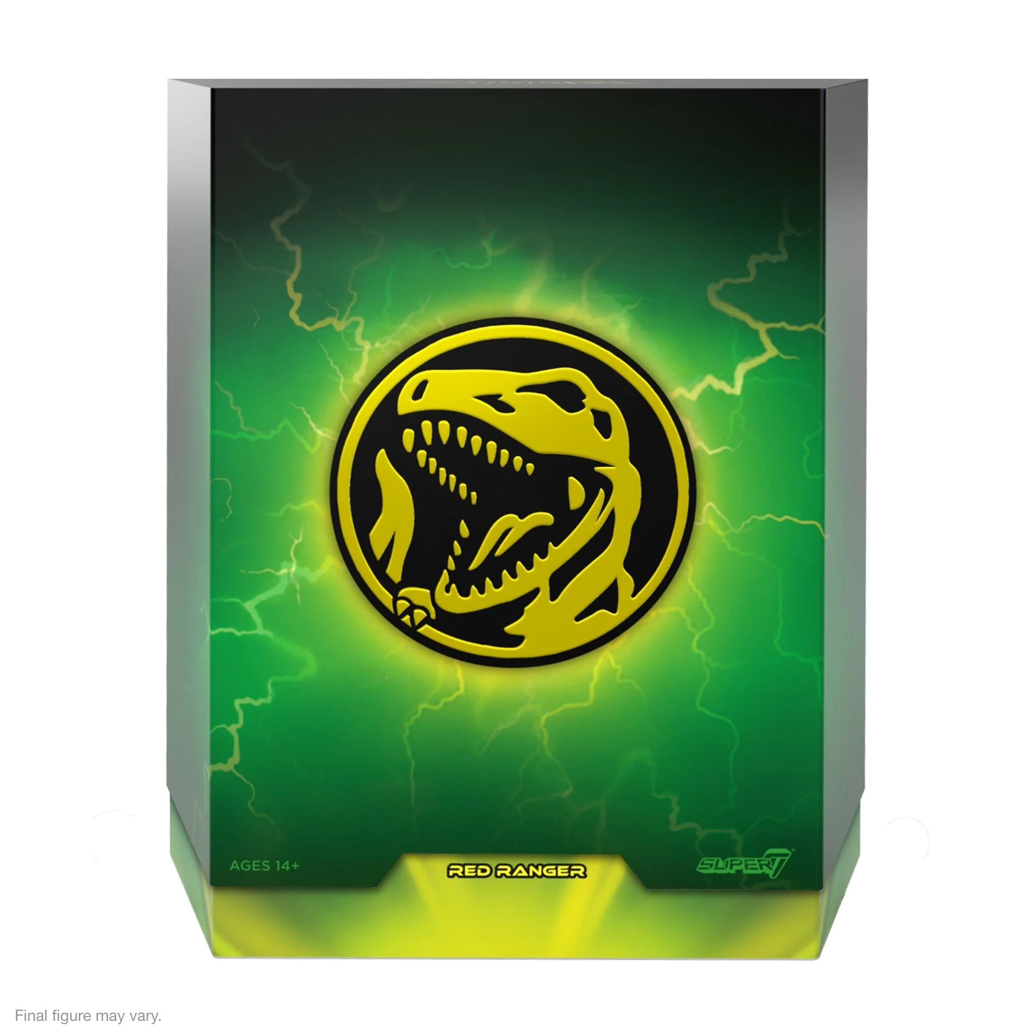 Power Rangers ULTIMATES! Red Ranger Wave 2 Super7 Figure - Image 4