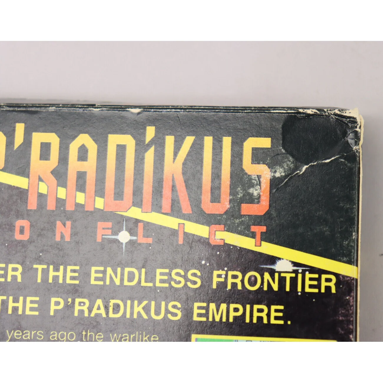 P'radikus Conflict Nintendo NES Blue Cart in Box No Manual 1990 Color Dreams - Image 6
