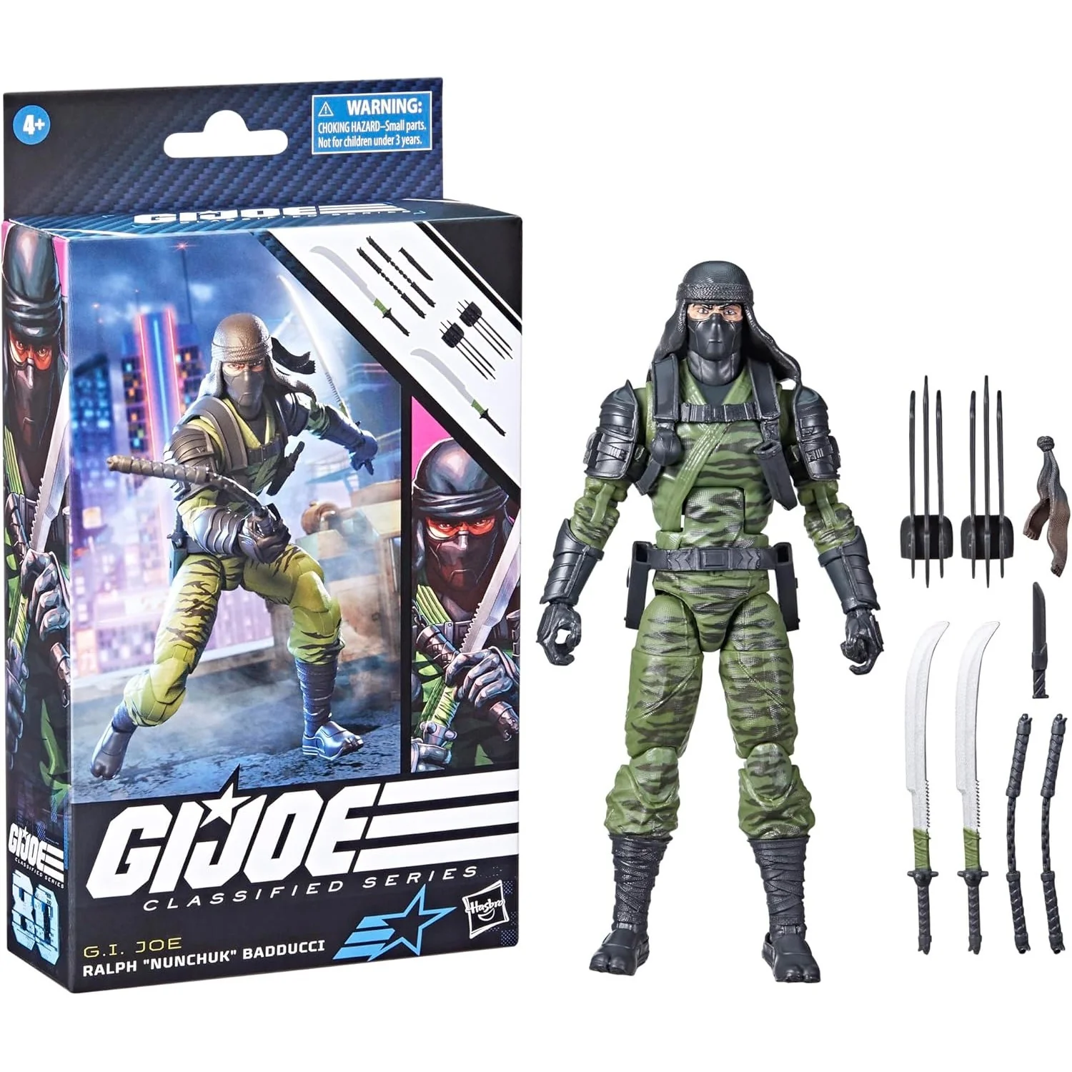 G.I. Joe Ralph "Nunchuk" Badducci Action Figure - Hasbro - Classified Series - Image 7