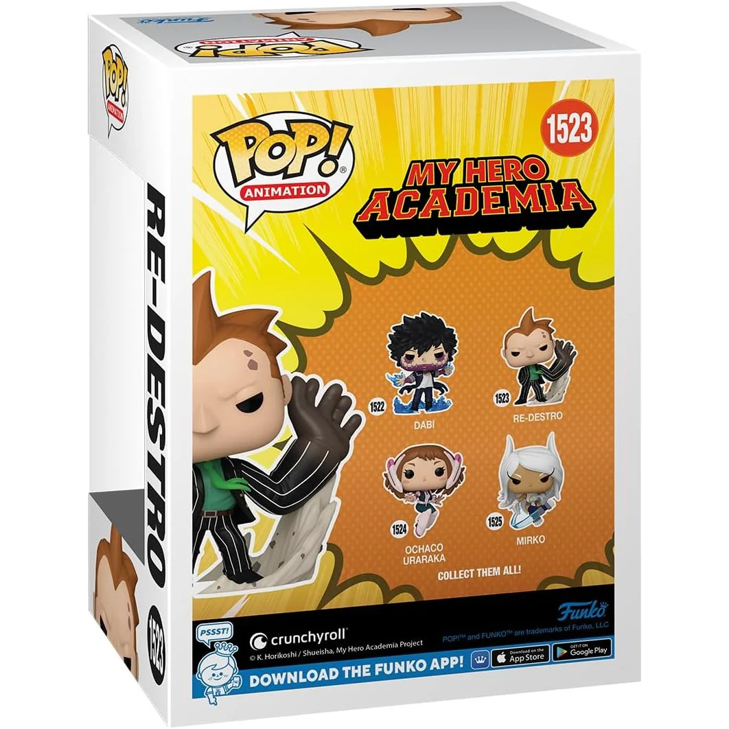 My Hero Academia Re-Destro Vinyl Figure - Funko - POP! Animation #1523 - Image 4