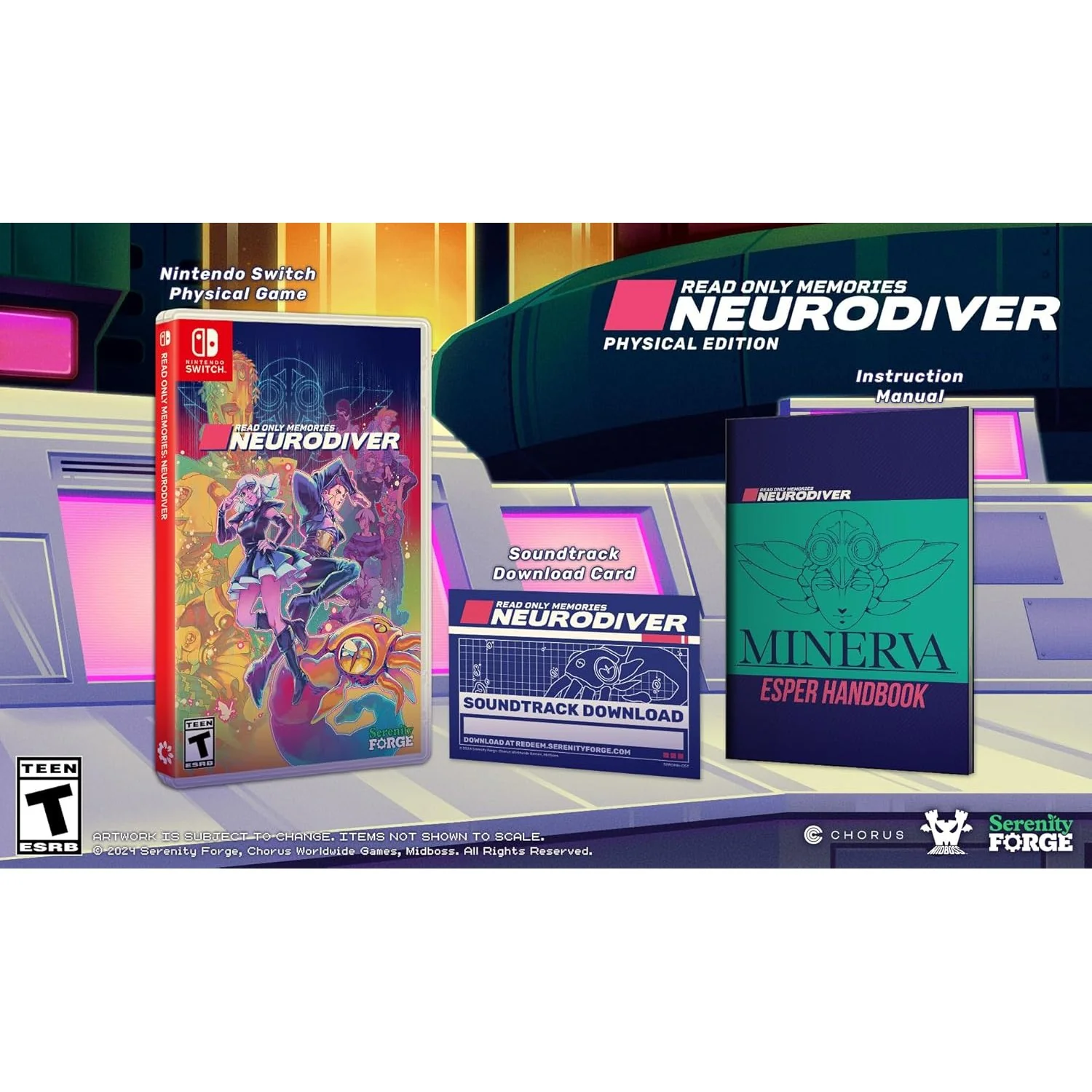 Read Only Memories: NEURODIVER Physical Edition - Nintendo Switch - Serenity Forge - Image 2