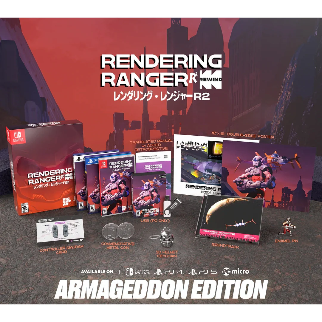 Rendering Ranger R2 Rewind Armageddon Edition - Nintendo Switch - Limited Run Games - Image 2