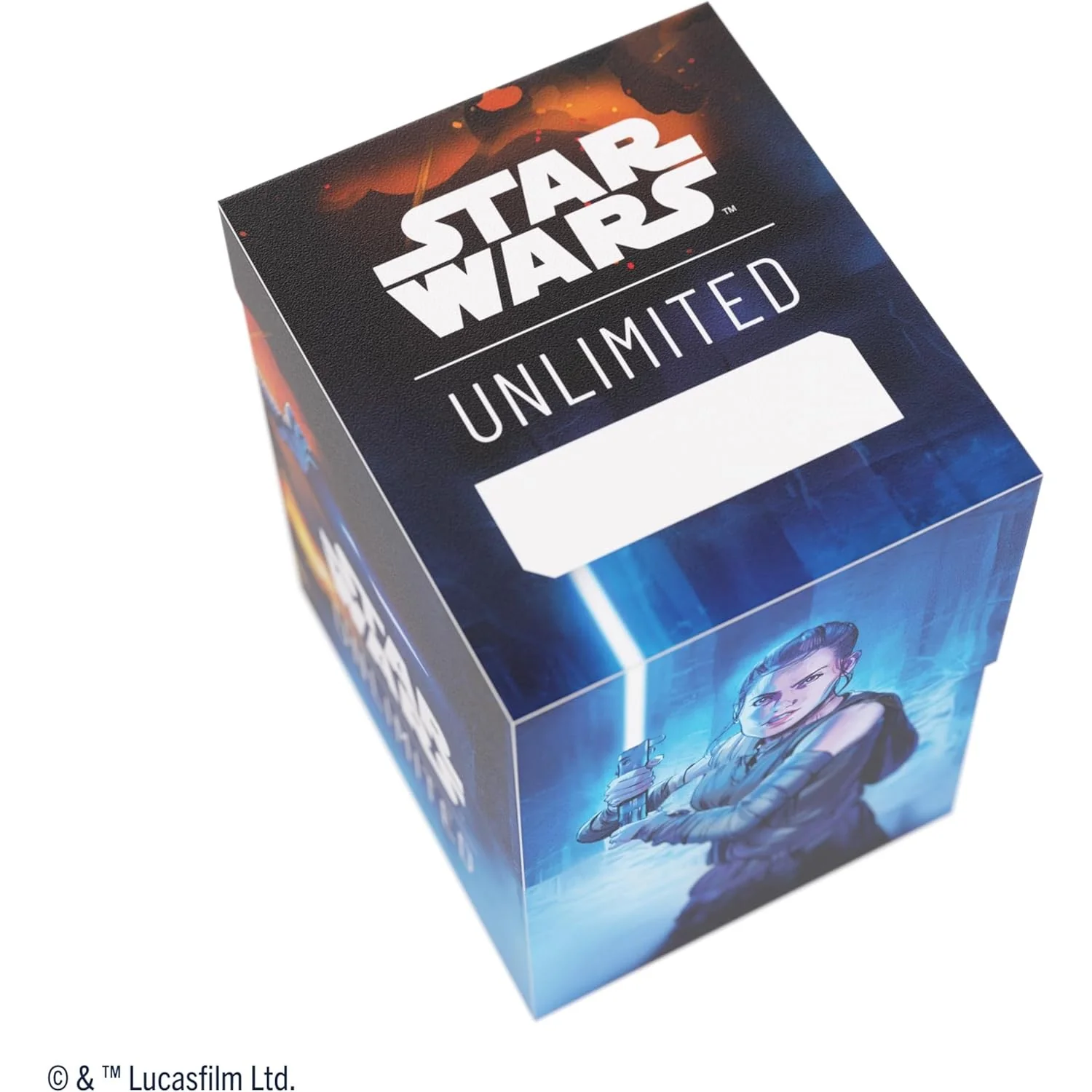 Star Wars Unlimited TCG Rey & Kylo Ren Soft Crate Deck Box - Holds 60 Double-Sleeved Cards - Gamegenic - Image 4