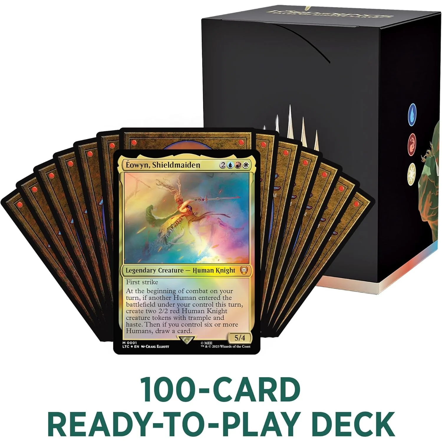 Magic The Gathering The Lord of the Rings Riders of Rohan Commander Deck - Image 2