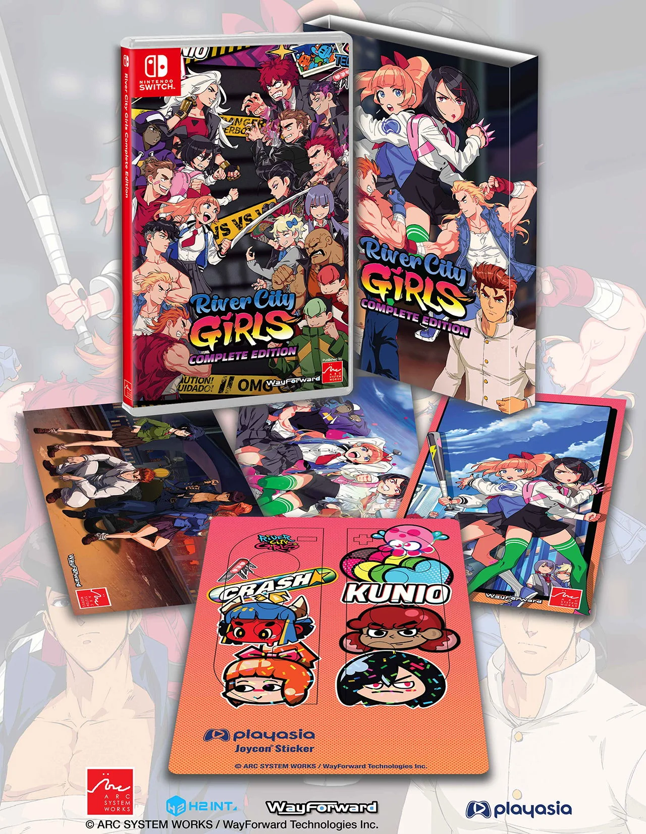 River City Girls Complete Edition First Print Edition - Nintendo Switch - Arc System Works
