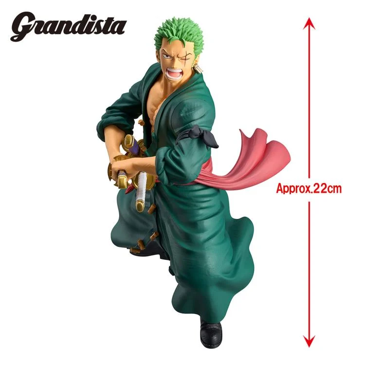 One Piece Roronoa Zoro Figure - Banpresto (Grandista) - Image 3
