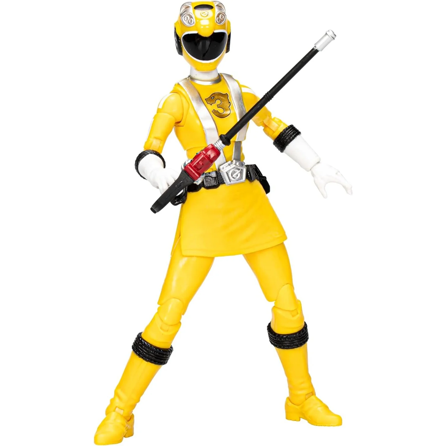 Power Rangers RPM Yellow Ranger Action Figure - Hasbro - (Lightning Collection) - Image 10