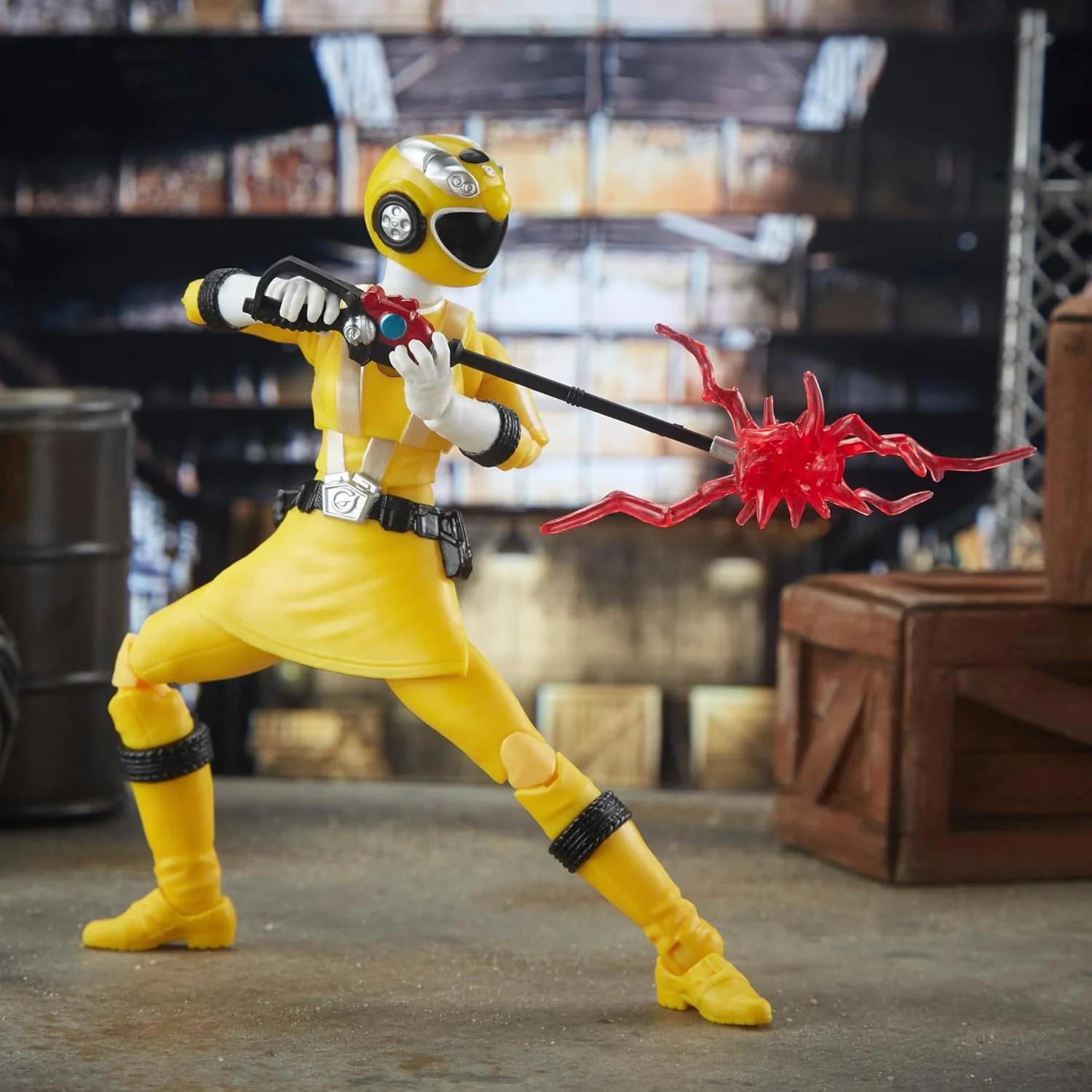Power Rangers RPM Yellow Ranger Action Figure - Hasbro - (Lightning Collection) - Image 4