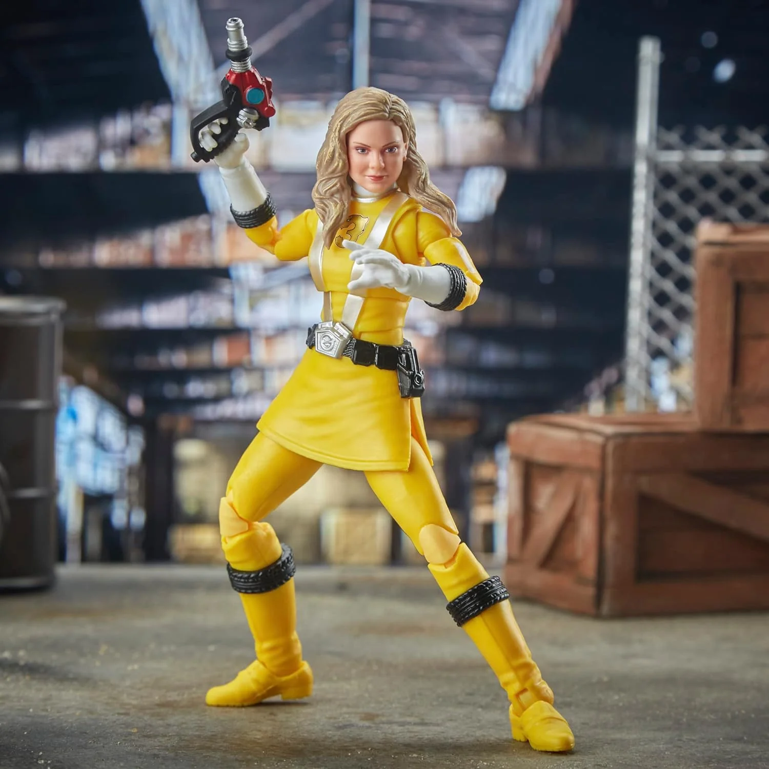 Power Rangers RPM Yellow Ranger Action Figure - Hasbro - (Lightning Collection) - Image 8