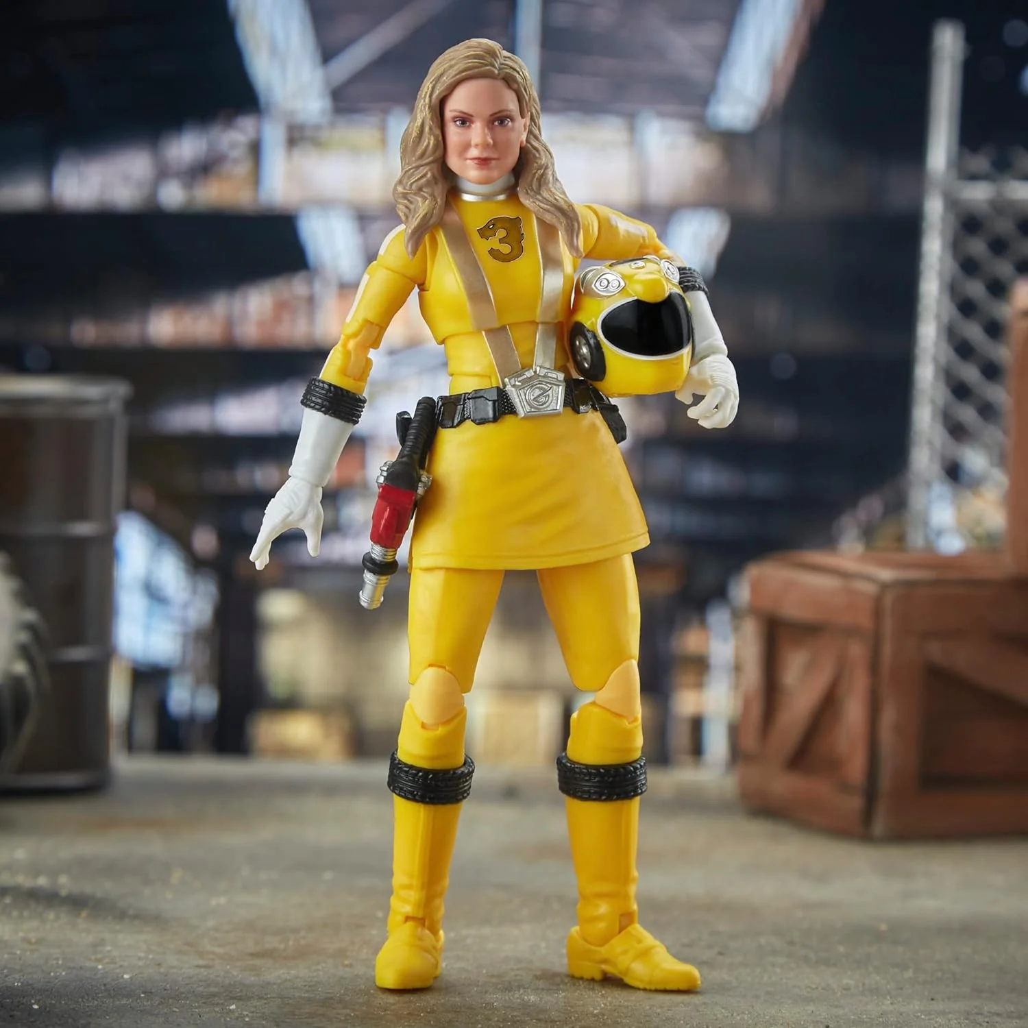 Power Rangers RPM Yellow Ranger Action Figure - Hasbro - (Lightning Collection) - Image 9