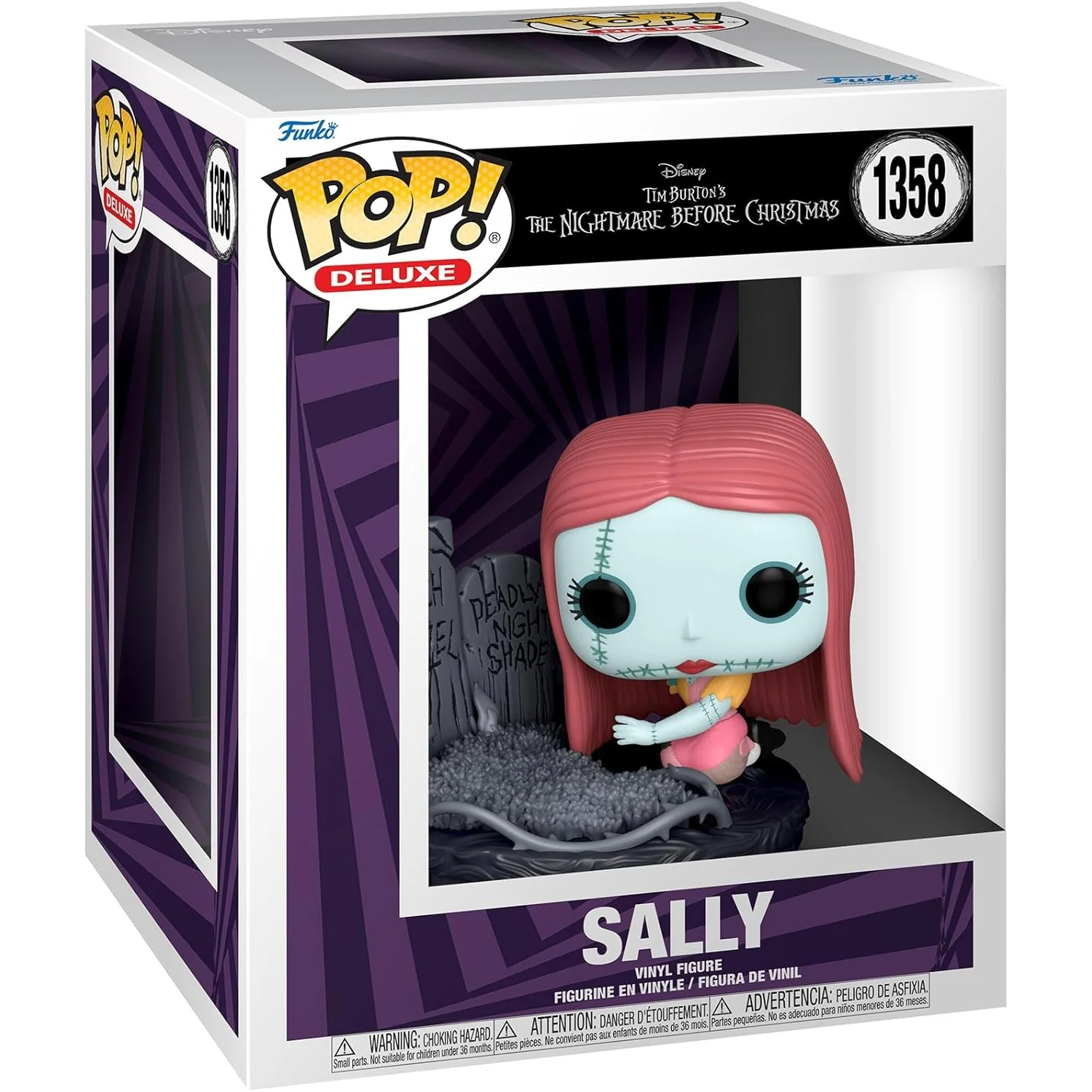 The Nightmare Before Christmas 30th Anniversary Sally Gravestone Funko Pop! Deluxe #1358 - Image 5