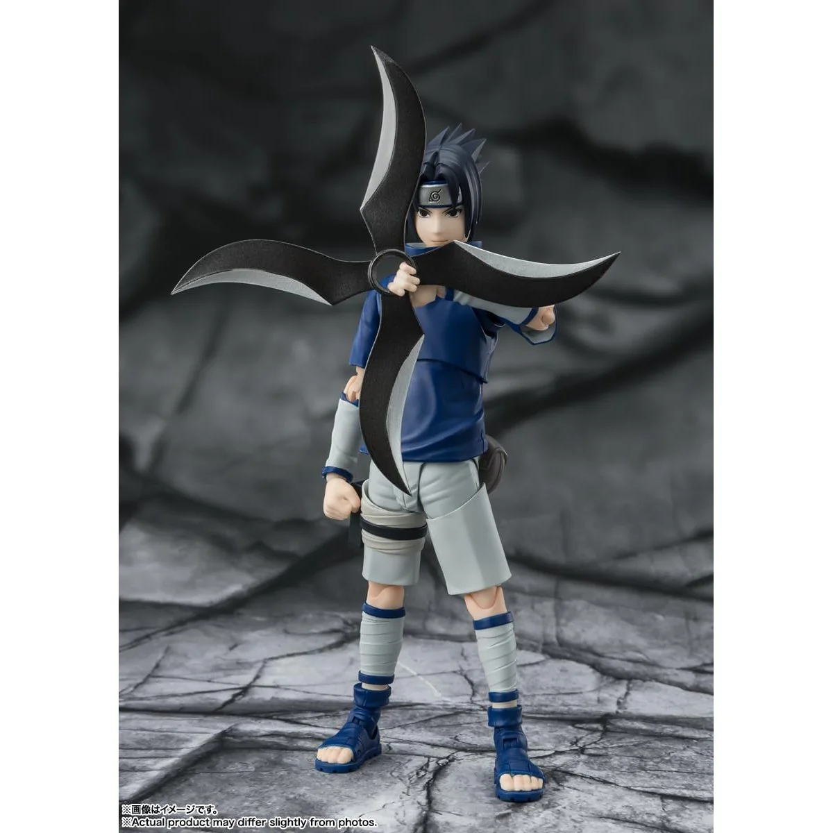 Naruto Shippuden Sasuke Ninja Prodigy of the Uchiha Clan Action Figure - Bandai Spirits - S.H.Figuarts - Image 3