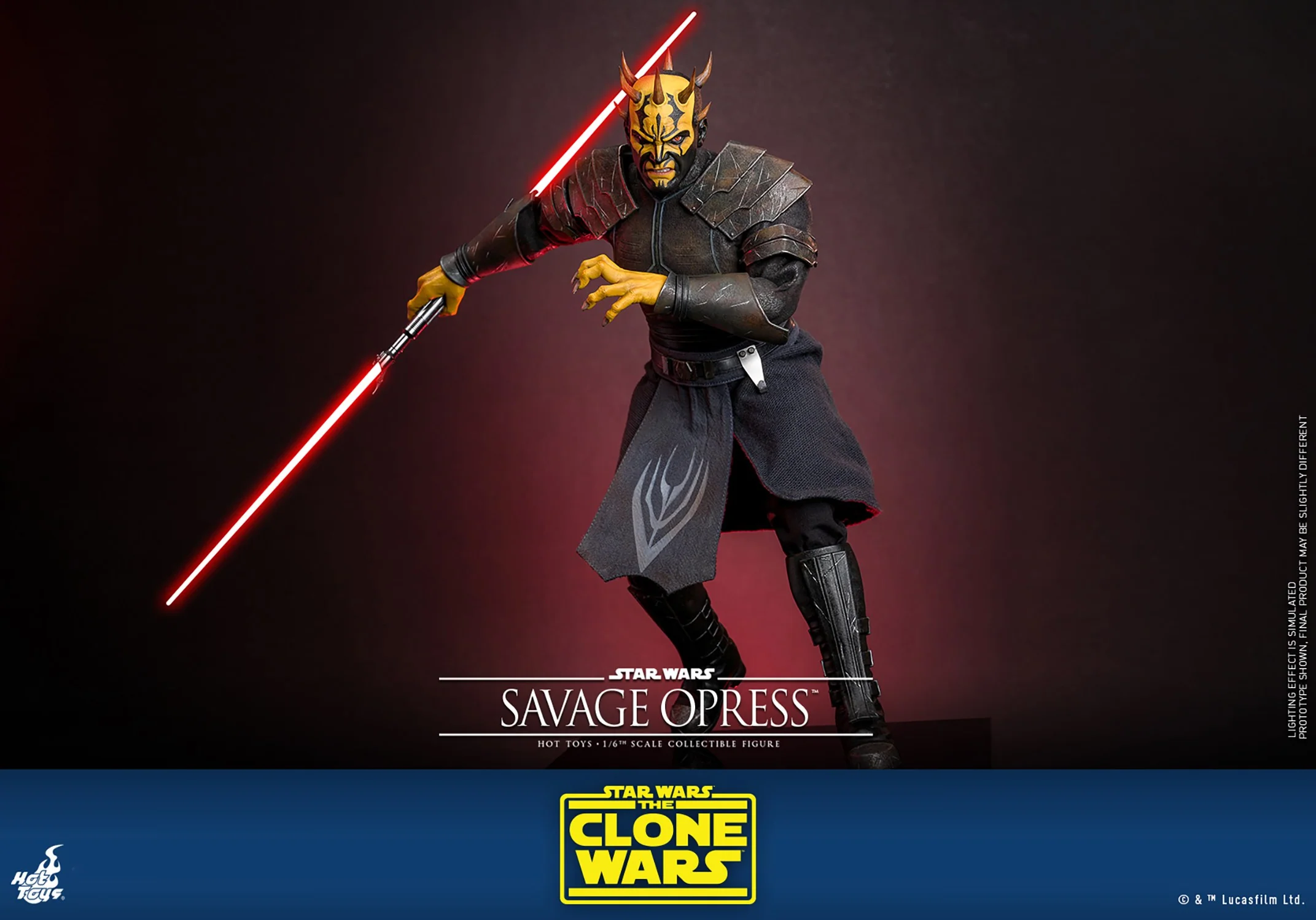 Star Wars: The Clone Wars Savage Opress Sixth Scale Action Figure - Hot Toys - Image 10