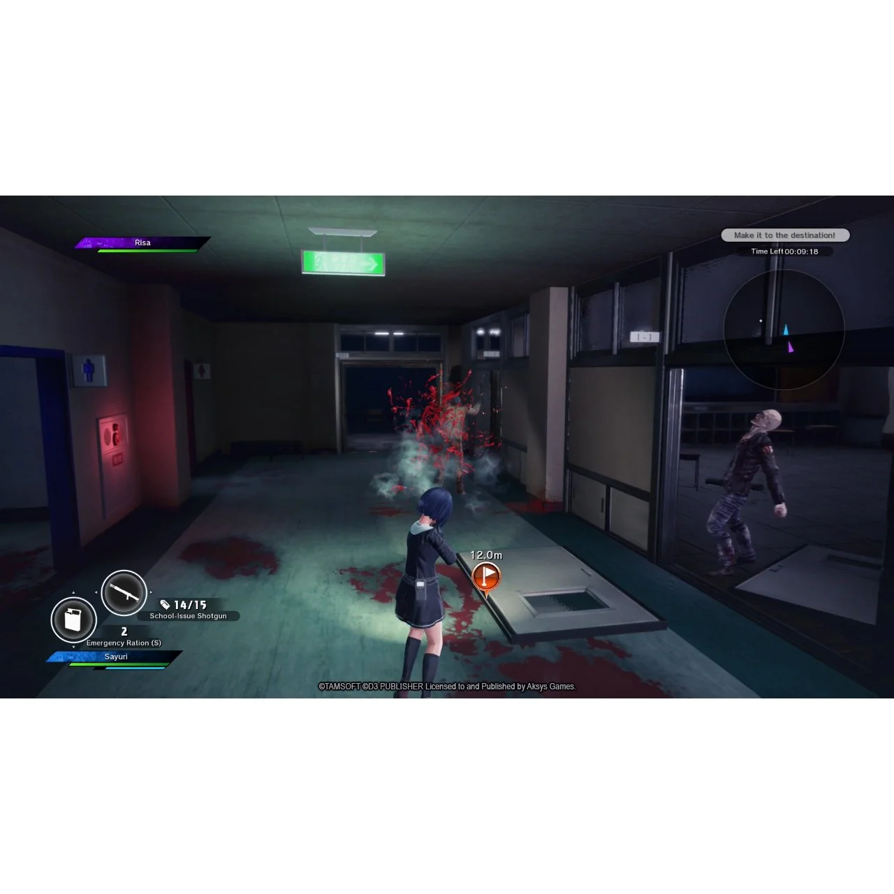 School Girl Zombie Hunter - PlayStation 4 - Aksys Games - Image 6