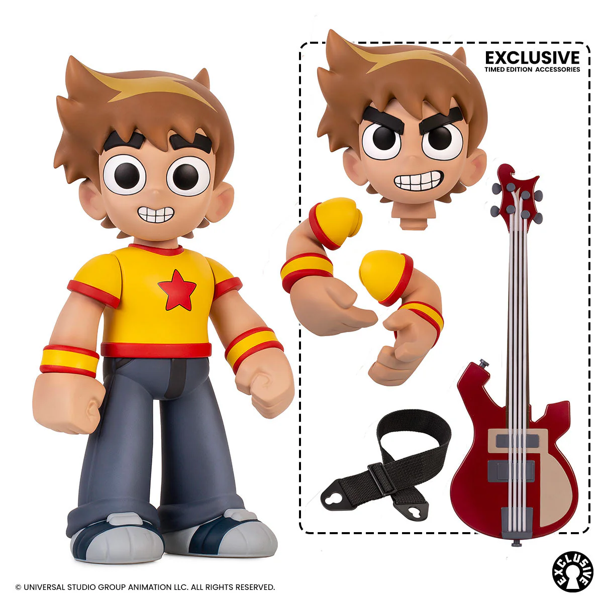 Scott Pilgrim Takes Off 15" Super Vinyl Figure - Mondo Exclusive Timed Edition - Image 2