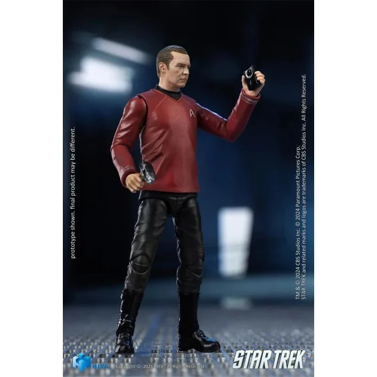 Star Trek (2009) Scotty 1/18 Scale Action Figure - Hiya Toys: Exquisite Mini Series - PX Previews Exclusive - Image 10