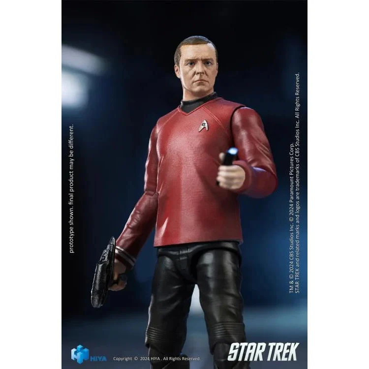 Star Trek (2009) Scotty 1/18 Scale Action Figure - Hiya Toys: Exquisite Mini Series - PX Previews Exclusive - Image 9