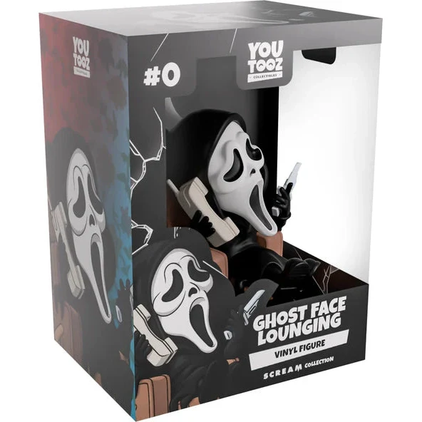 Scream Ghost Face Lounging Vinyl Figure - Youtooz - Scream Collection #0