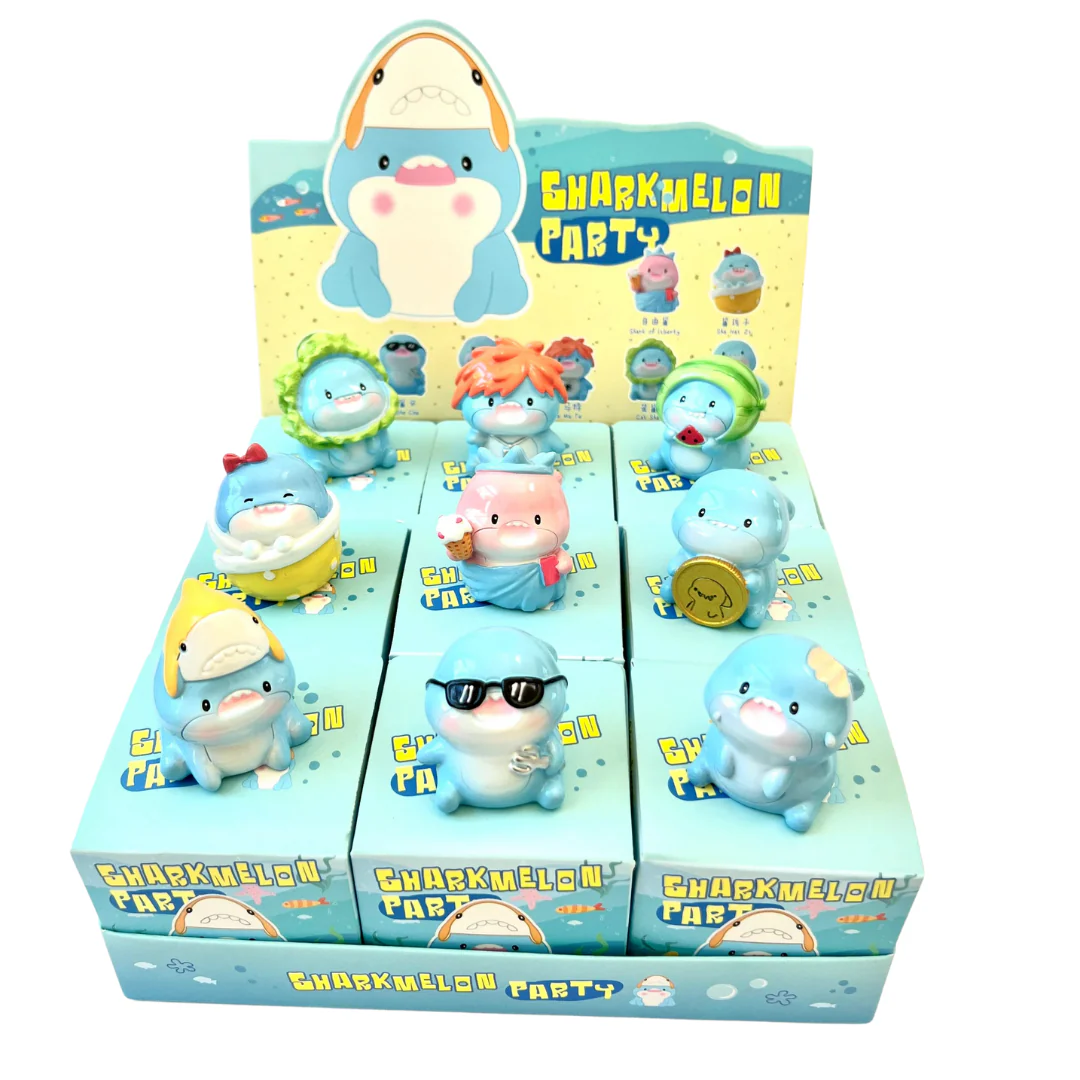 Sharkmelon Party Blind Box - 1 Random Figure, 9 Possible Designs - Xinzhiji - Image 9