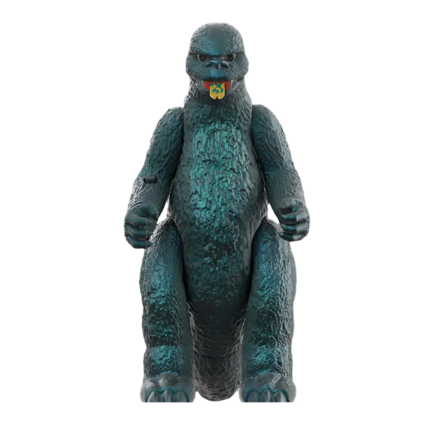 Shogun Godzilla (Green Metallic Hawaii) Action Figure - Super7 (Toho ULTIMATES!)
