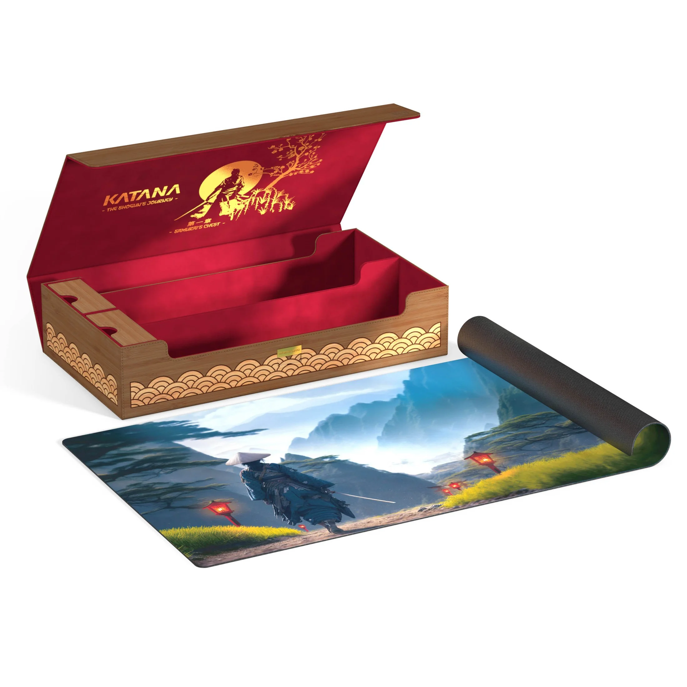 Katana: The Shogun's Journey - Part 1 - Samurai's Chest (Omnihive 1000+ Xenoskin Deck Box & Play-Mat) - Ultimate Guard - Image 3