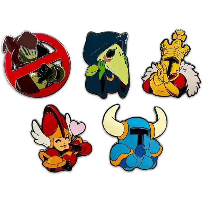 Shovel Knight Enamel Pin Set - Youtooz - 5 Pins in Collector's Gift Box! - Image 2