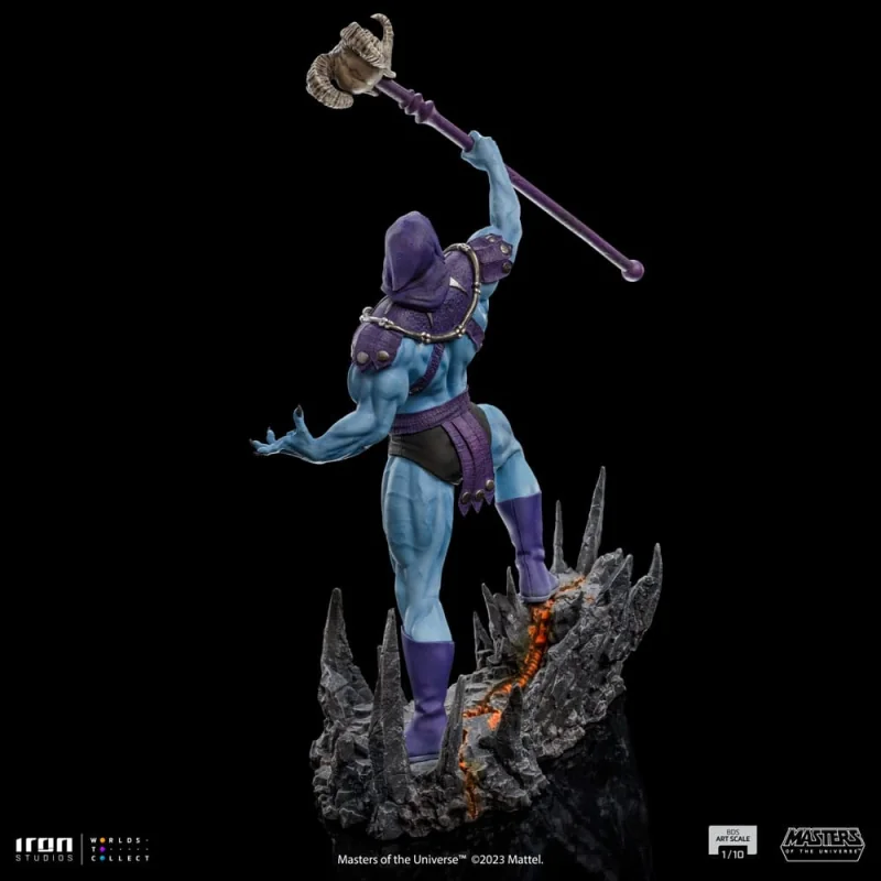 Skeletor 1:10 Scale Statue MOTU Battle Diorama - Image 5