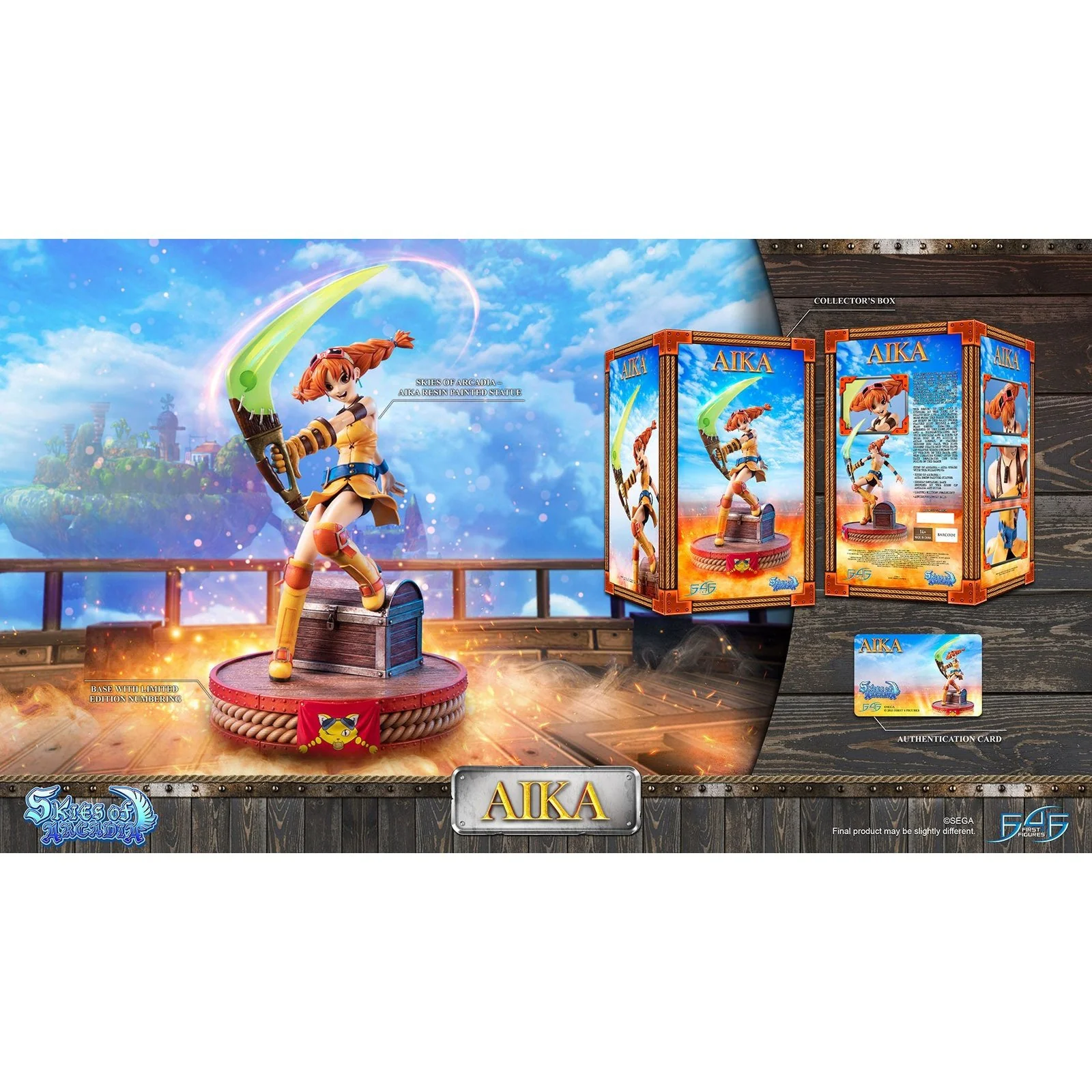 Skies of Arcadia Aika Statue - Image 2