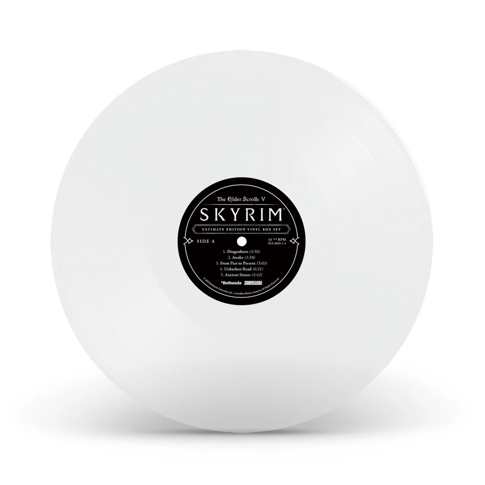 Skyrim Ultimate Vinyl OST Box Set 4 LP Colored - Image 7